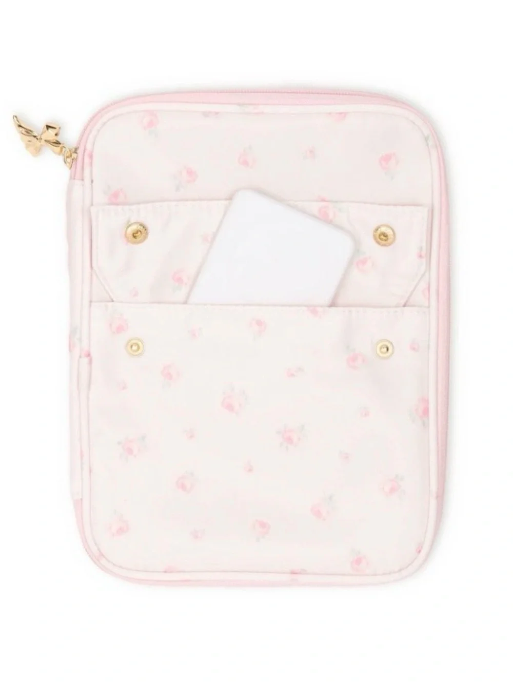 LoveShackFancy Laptop Case + Tech Organizer in Blooming Heirloom